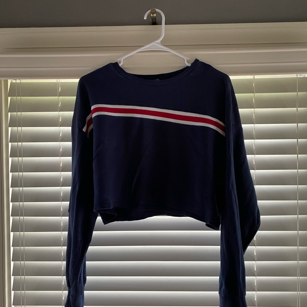 Tommy Hilfiger Long Sleeve Crop Top
